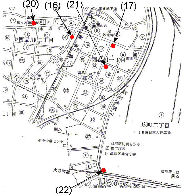 品川地区 4