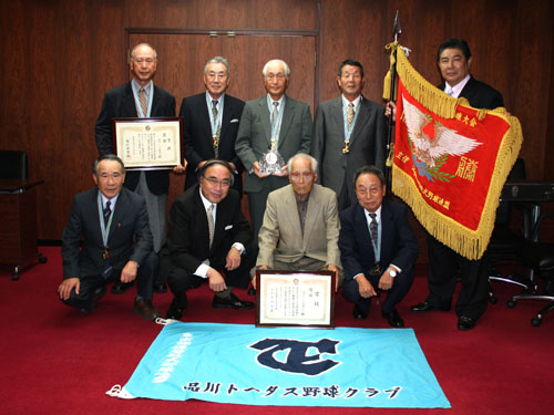 品川トータス古希野球全国V区長報告
