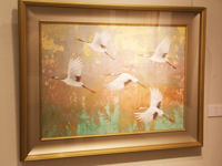 品川区生まれ、在住の日本画家・鳥山玲さんの自選展開催