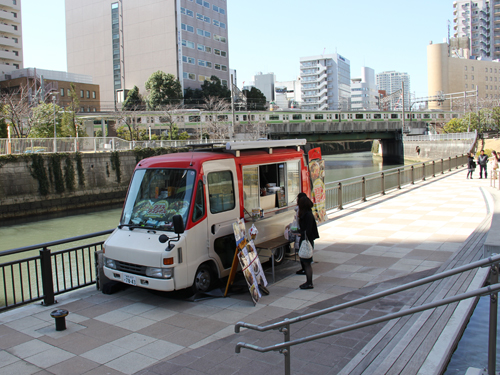 五反田ふれあい水辺広場でケータリング事業スタート