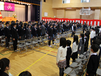 第二延山小学校 卒業式4