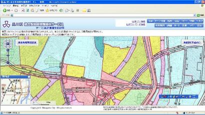 用途地域等指定図