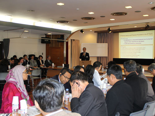 ASEAN日本社会保障ハイレベル会合の視察受け入れ