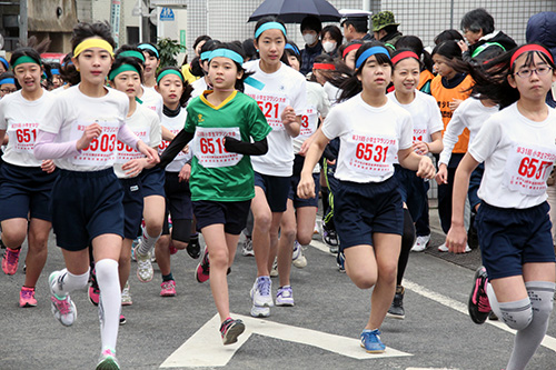 小学生マラソン大会