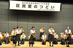 伊藤学園吹奏楽部の記念演奏