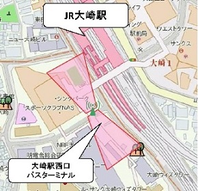 大崎駅前新西口周辺利用可能エリア(4)