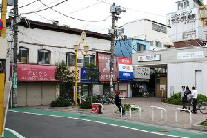 荏原町駅前(平成20年撮影)