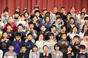 三木小学校4・5・6年生の英語・古典暗唱