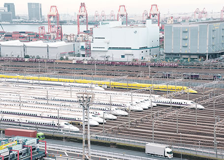 新幹線車両基地