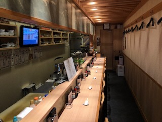 とんかつ大和田の店内
