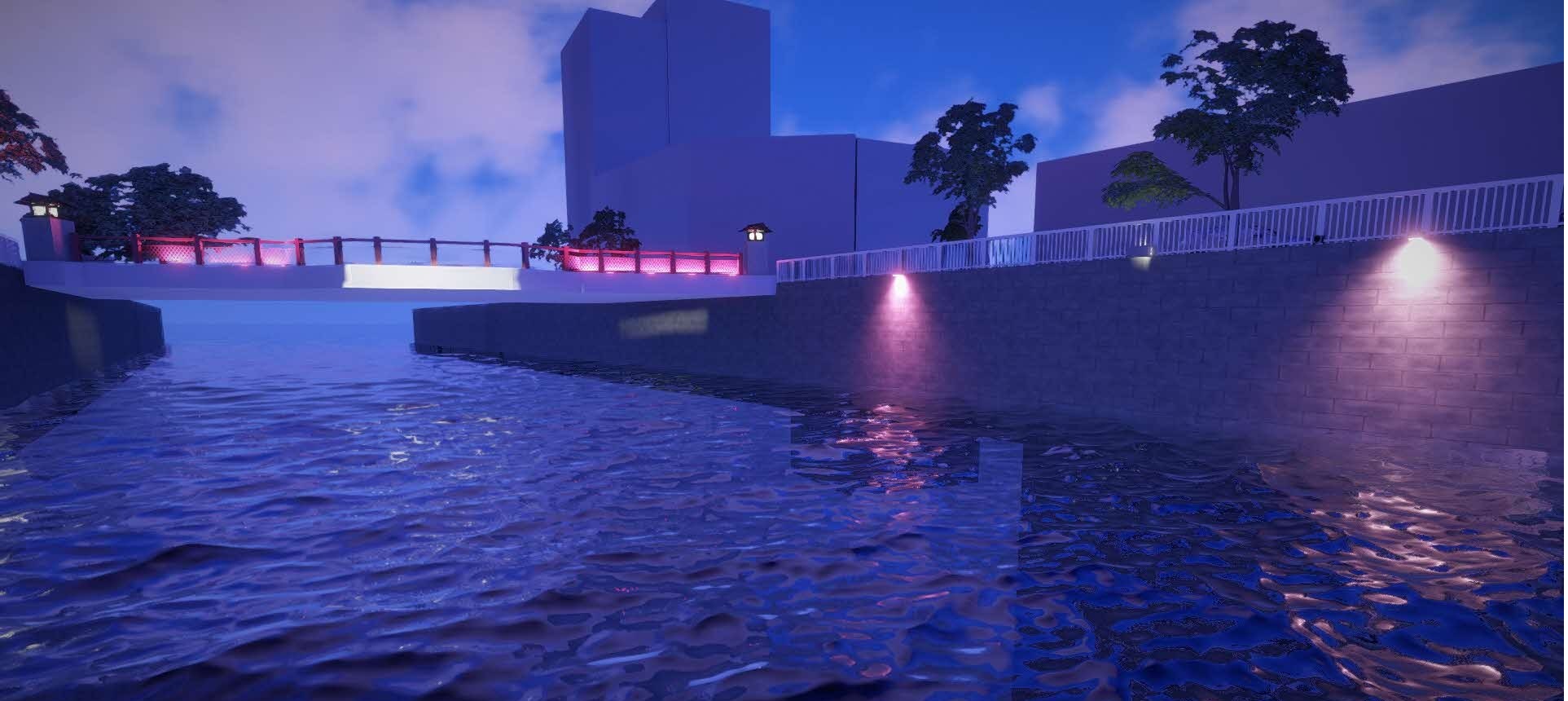 品川橋特別ライトアップイメージ