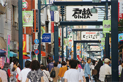 戸越銀座商店街写真