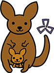 コカンガルーキャラクター