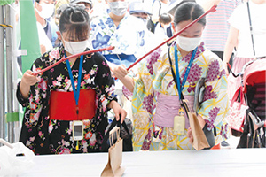 模擬店活動写真
