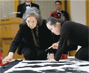 金澤泰子さん・翔子さん写真