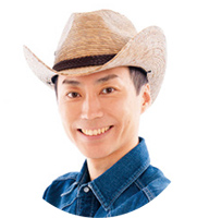 恐竜くん 田中真士さん写真
