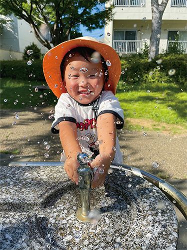 公園フォト大賞　ひとりで出来るもん写真