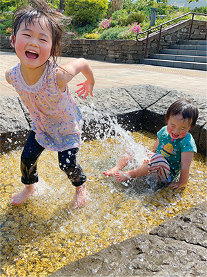 スマイルキッズ大賞　待ちに待った水遊び写真