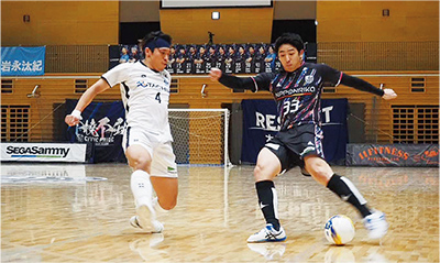 フットサル活動写真