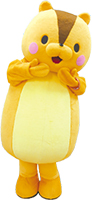 認知症啓発キャラクターくるみちゃん写真