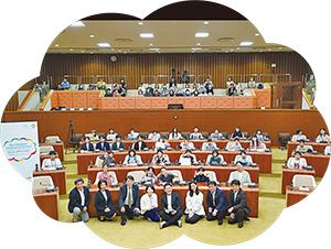 国連を支える世界こども未来会議集合写真