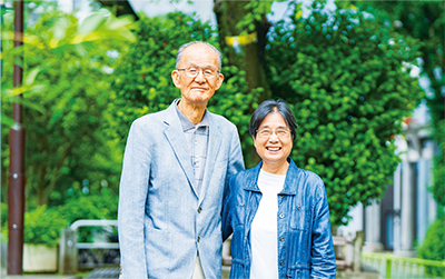 わくいよしかずさんとにしだのぶこさん写真