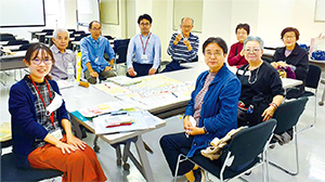 大井第一地区の地域支援員の皆さん写真