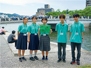 品川区平和使節団集合写真