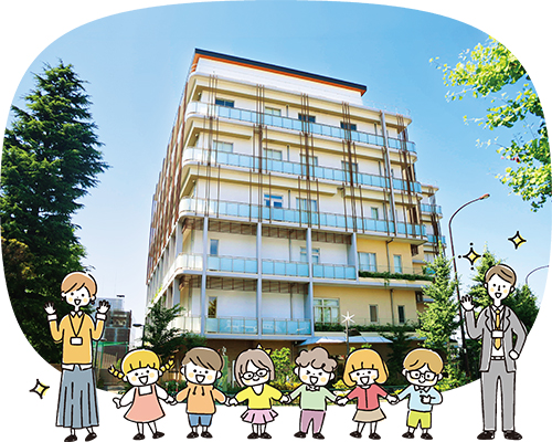 品川区児童相談所外観写真