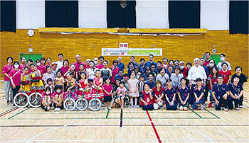 スポーツいろいろ体験会集合写真