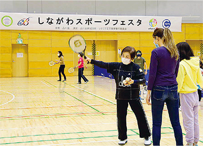 しながわスポーツフェスタ活動写真