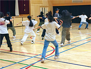 ダンス部活動写真