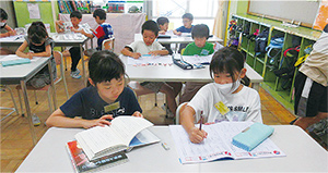 学習タイム活動写真