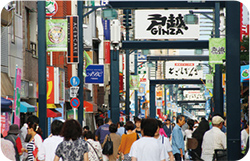 戸越銀座商店街写真