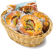 野菜を使った手作りのお菓子写真