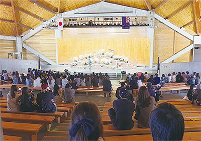 秋の見学会活動写真