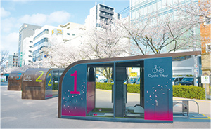 大森駅水神口区営自転車等駐車場イメージ
