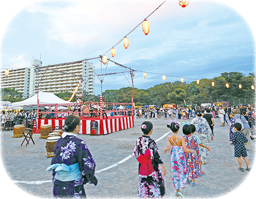 品川区民まつり盆踊り写真