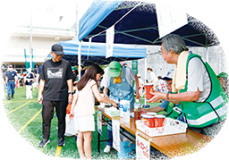 品川区民まつり模擬店写真