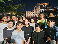 品川区平和使節団写真