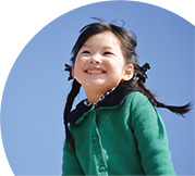 子どもの笑顔写真