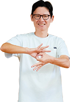 植松隼人代表兼コーチ写真