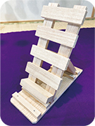 きりのスマホスタンド写真