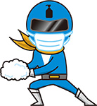 感染症対策見直し隊イラスト