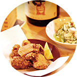 鳥ふじ本店唐揚げ写真