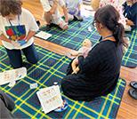 子どもに関わるボランティアスナップ写真