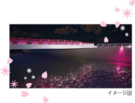 特別なライトアップイメージ写真