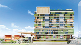 品川区新総合庁舎外観イメージ画像