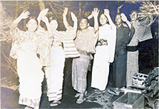 昭和8年 大ブームの東京音頭写真