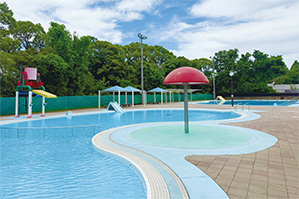 しながわ区民公園屋外プール写真